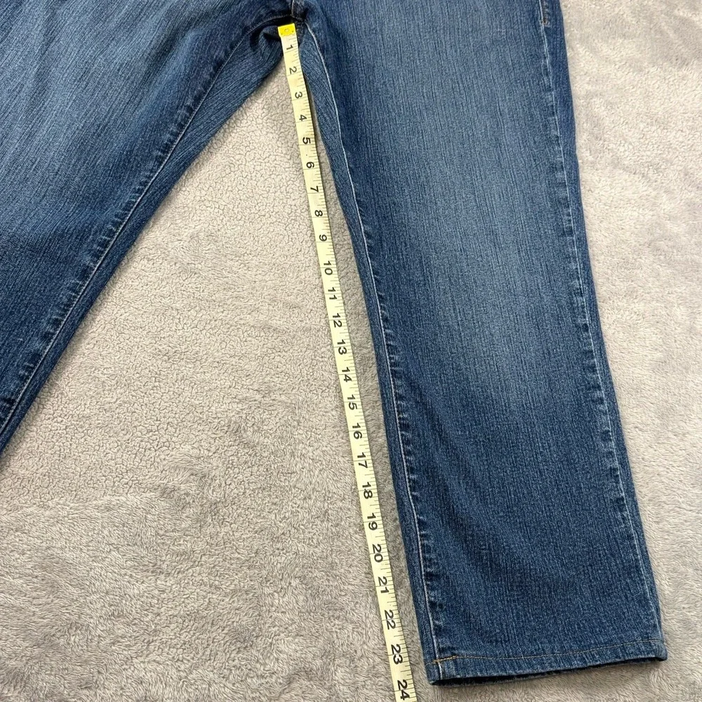 34 Heritage Jeans Mens 35x30 Fits 35x24 Blue Denim Charisma Classic Comfort - Picture 14 of 16
